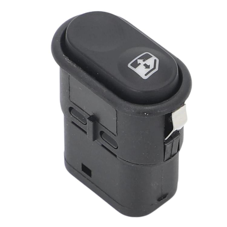 Black car window lift switch with up/down arrow icon and side tabs