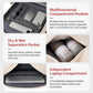 Beige backpack with dry & wet separation pocket and independent laptop compartment
