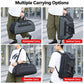 REMOID T18 large duffle bag shown with multiple carry options: shoulder, vertical, horizontal.