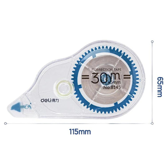 Deli Student Large Capacity Portable Correction Tape Random Color Delivery