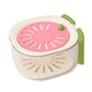 Home Fruit Vegetable Colander Collapsible Washing Basket With Lid