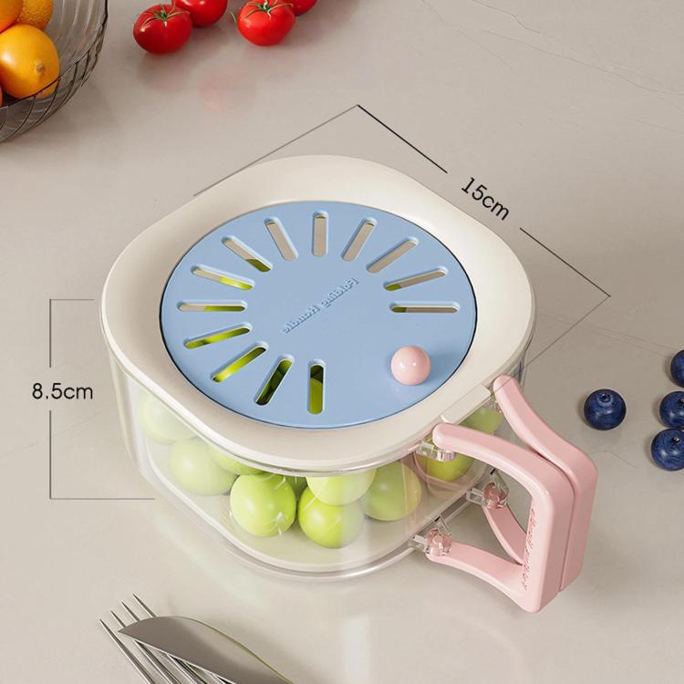 Home Fruit Vegetable Colander Collapsible Washing Basket With Lid