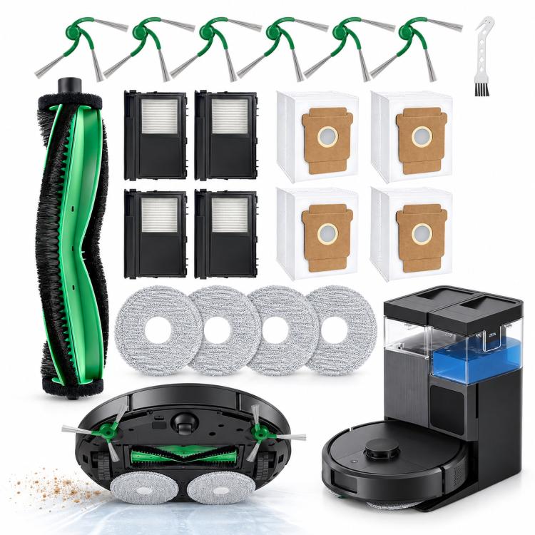 Replacement Accessories Kit For iRobot Roomba Plus 415 / 515 / 516 / 576 Combo Robots, Set A, Set B, Set C