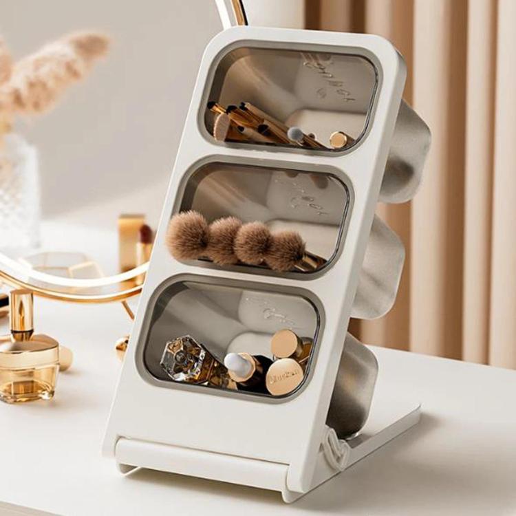 3-Tier Slant Insert Capsule Coffee Storage Box Desktop Organizer For Tea Bags And Snacks, Large, Small