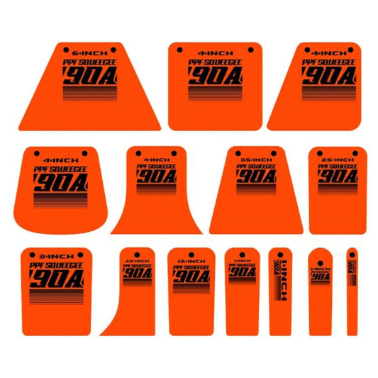 qili 14pcs /Set Car Film Invisible Car Wrap Scraper