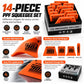 qili 14pcs /Set Car Film Invisible Car Wrap Scraper
