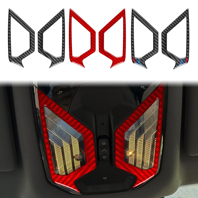 Reading light decor sticker set in black, red, and blue accent styles