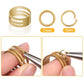 2680 PCS/Box Earring Making Kit Ear Hooks / Jump Rings / Eye Pins / Flat Pad Stud Posts & Backs with Tweezers
