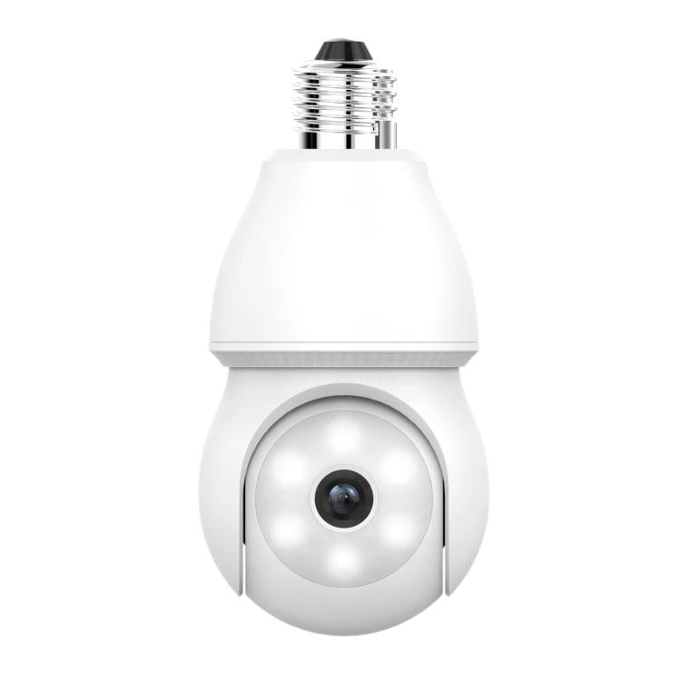 E27 Bulb Socket Waterproof Security Camera Night Vision HD Wifi Surveillance Cam, Waterproof Security Camera