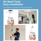 E27 Bulb Socket Waterproof Security Camera Night Vision HD Wifi Surveillance Cam, Waterproof Security Camera