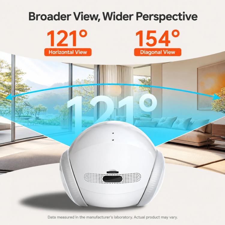 Pets Smart AI Robot Companion Camera With Remote Control, Auto Recharge & Night Vision