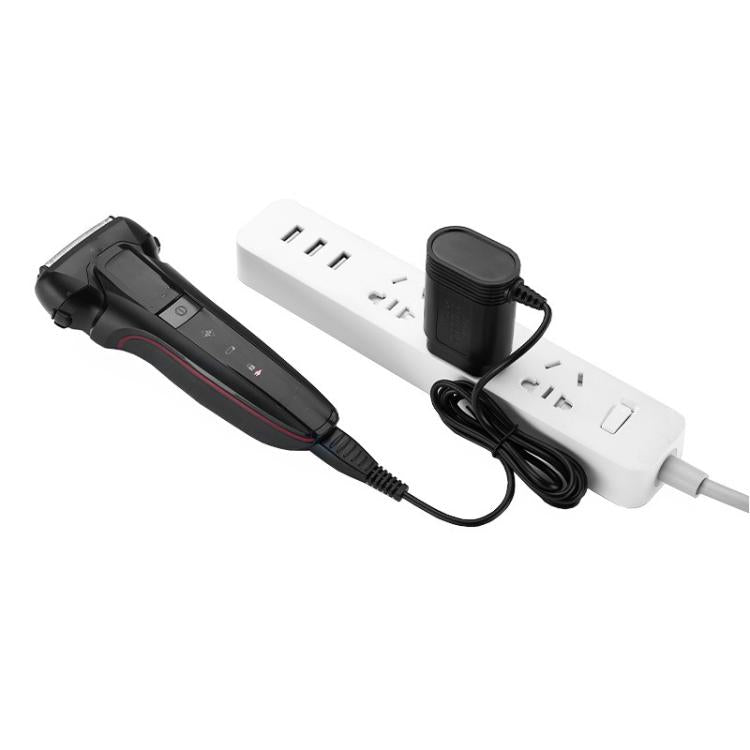 4.8V shaver charger set with charging base and US power outlet plug