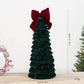 Layered Pleated Christmas Tree Ornament DIY Christmas Decor