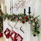 Fabric-Covered Ball Christmas Ornaments Decorations, 6cm, 8cm