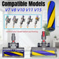 Soft Roller Cleaner Head For Dyson V15 / V11 / V10 / V8 / V7 Vacuum with Green Light Dust Detection
