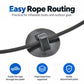 Inflatable Boat Safety Rope Attachment Dinghy Canopy Anchor Rope Mount, RB-E04