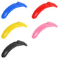 Colored rear fenders: blue, red, yellow, pink, and black replacement mudguards