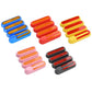 Electric scooter fender reflector kit with assorted colored light bars and mounts