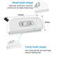 Ultra-Slim Dual-Setting Retractable Double-Toothed Pet De-Shedding Comb