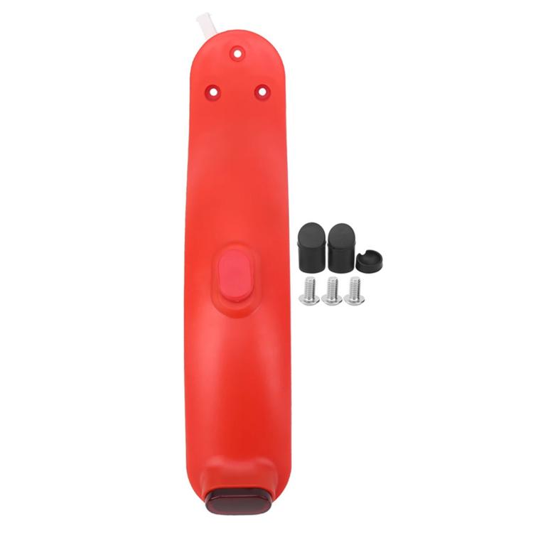 Red rear fender, mounting holes and bracket with screws included