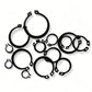 225 PCS/Box Snap Ring Assortment Kit Metric Internal External C-Clips 6mm-32mm, Snap Ring