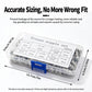 45 PCS/Box Metric Grease Nipple Assortment Kit with Straight 45-degree & 90-degree Angles