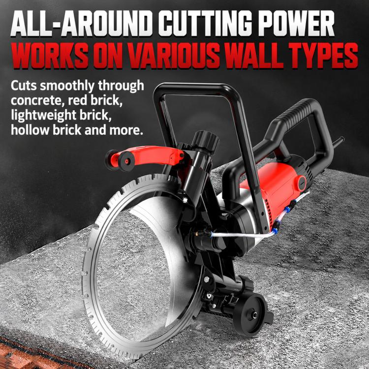 Adjustment-Free High Frequency Wall Cutter Handheld Concrete Cutting Machine, Concrete Cutting Machine