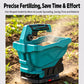 Handheld Planter For Soybean & Vegetable Seeds Large Capacity Fertilizing Seeder, Electric Handheld Planter