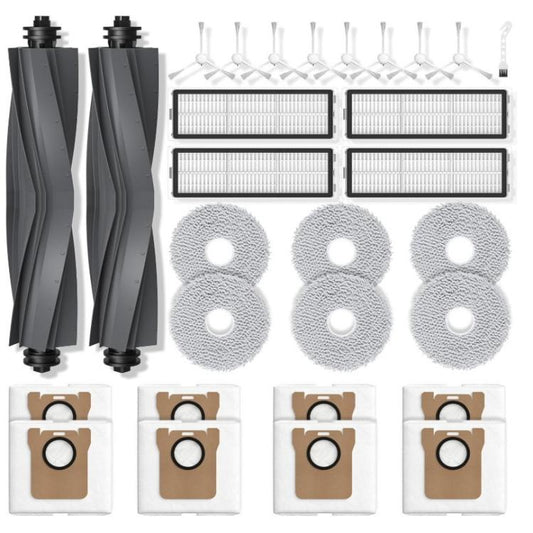 Replacement For Dreame L10s Ultra / L10 Ultra Vacuum Cleaner, 28 In 1 Kit, Roller Brush, Filter, Side Brush, Dust Bag, Mop Pad