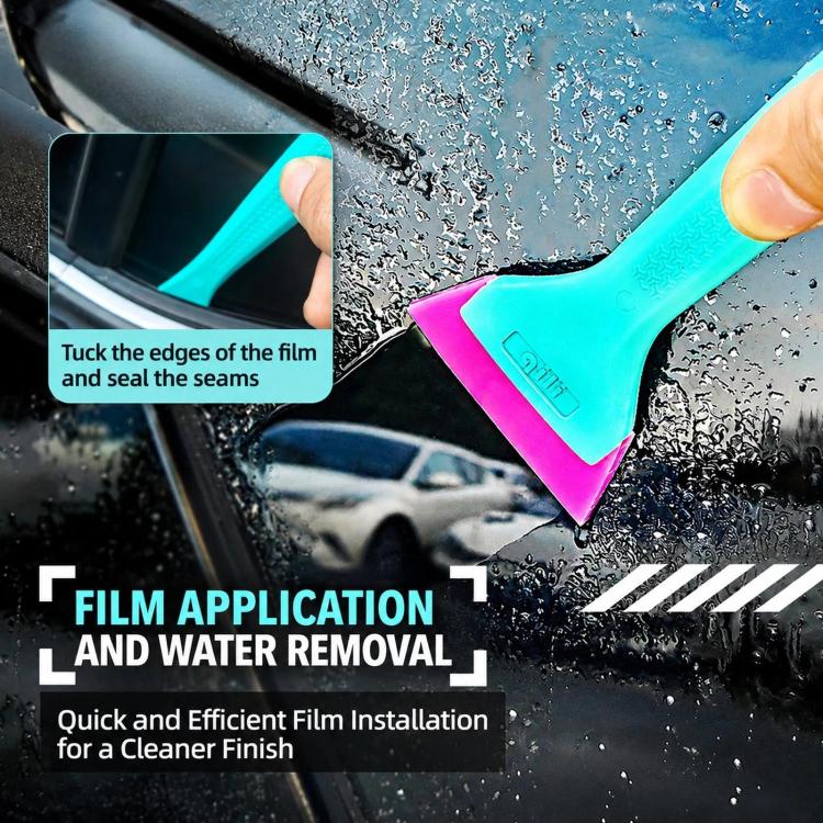 qili Long-Handle Polyurethane Squeegee for Automotive Window Tinting