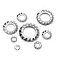 304 Stainless Steel External Tooth Lock Washers Assortment Kit, 160 PCS/Box