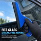 Qili Automotive Window Tinting Rubber Blade Squeegee, Long Handle, Short Handle