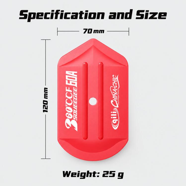 qili Multifunctional Polygonal Squeegee for Car Film Trimming