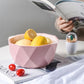 Double-layer Hollow Drain Basket Household Plastic Multi-function Washing Vegetables and Fruit Dishes, Small, Large