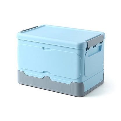 Student Books Sorting Artifact Plastic Folding Car Storage Box, L, XL