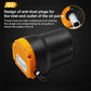 24V oil transfer pump with anti-dust cover on the inlet fitting and hose connection port
