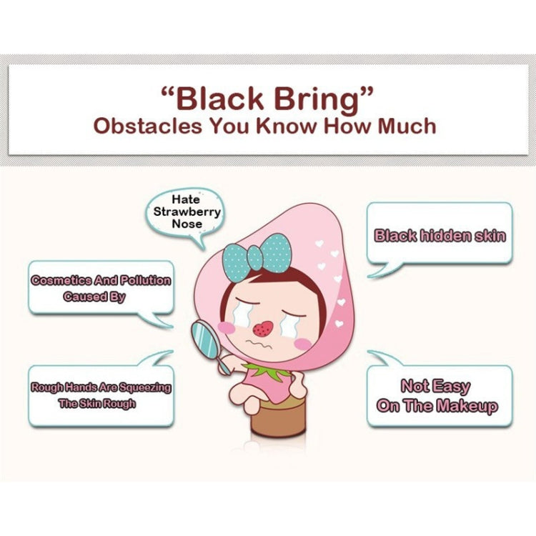 Cartoon skincare illustration with a pig-nose face mask and blackhead-related callouts