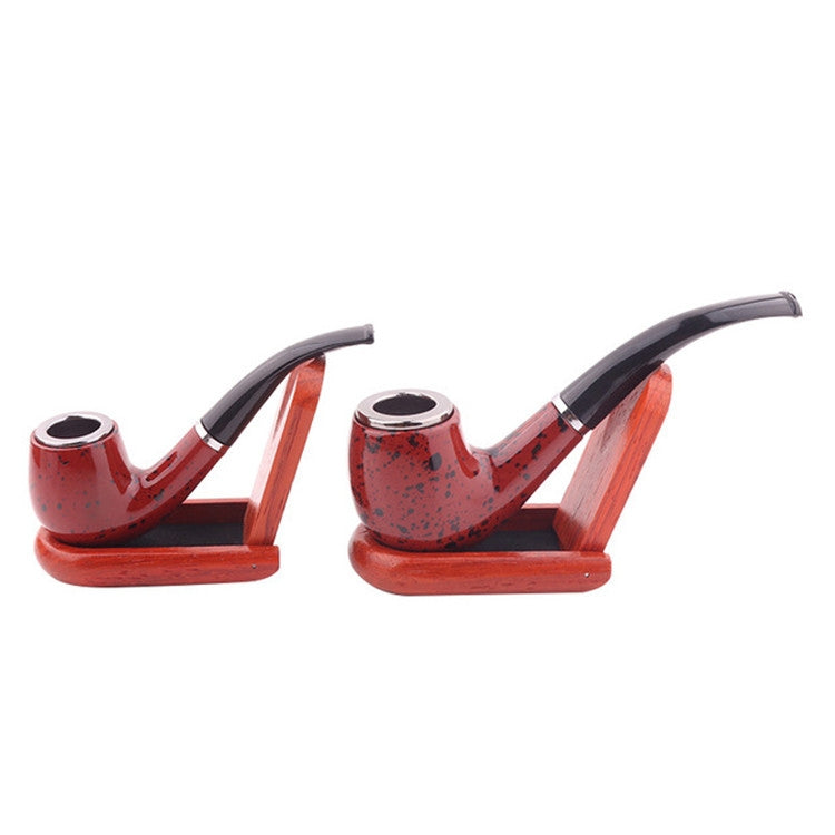 Dual-purpose Portable Resin Pipe Detachable Mini Men Filter Smoking Set Without Pipe Holder, Large, Small