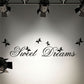 Sweet Dreams Wall Stickers Bedroom DIY Home Decoration