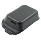 Black charging dock cradle cover with USB port opening