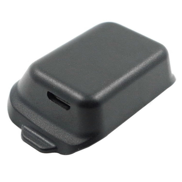 Black charging dock cradle cover with USB port opening