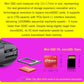 Mini SSD card and adapter tray for handheld game console storage expansion