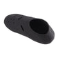 Single black diving sock with open toe and perforated top panel