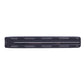 Portable handheld document scanner base view with guide rollers, dark gray/black.