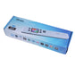 Retail box for portable handheld document scanner, blue package with product image.