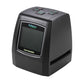 Compact black film scanner with front TFT screen and control buttons