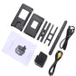 Film scanner accessories set with holders, cables, and user guide