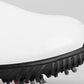 Golf sneaker outsole side view with raised tread and short traction cleats