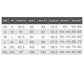 Size chart table for SIGETU men hooded zip coat: fur, length, bust, waist, sleeve