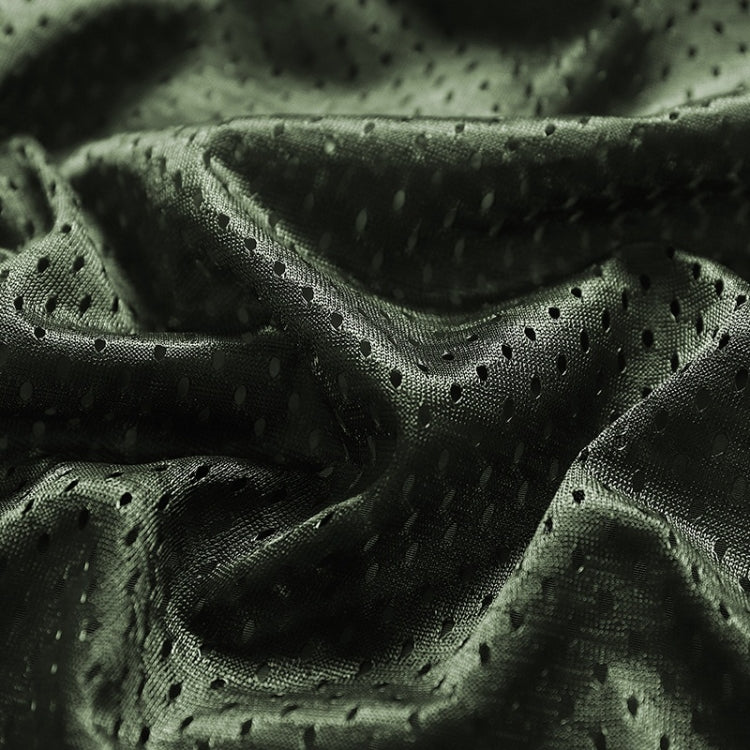 Vest inner lining close-up with textured dotted pattern